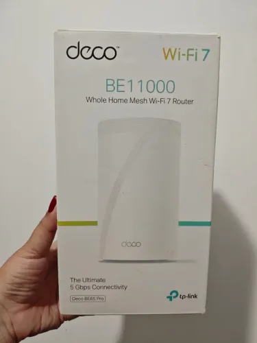 Roteador tplink Deco 65pro wi-fi 7