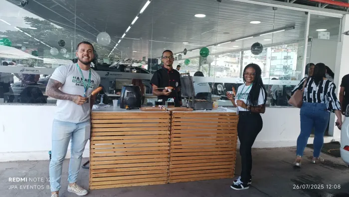 Barraquinha de lanche _ dia das crianças