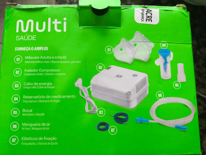 Inalador/ Nebulizador Multi Saúde 