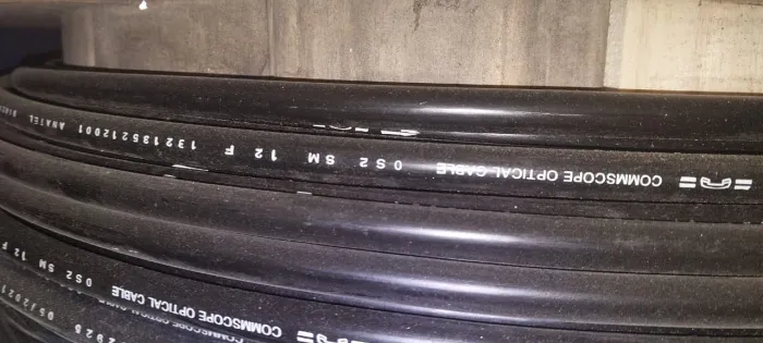 Rolo cabo fibra óptica 12 pares ARD 