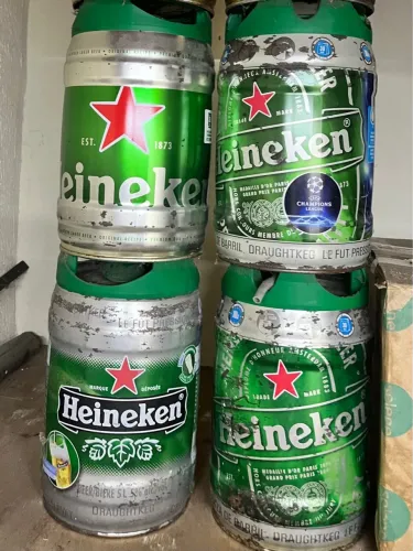 4 Barris de Cerveja Heineken - Colecionador