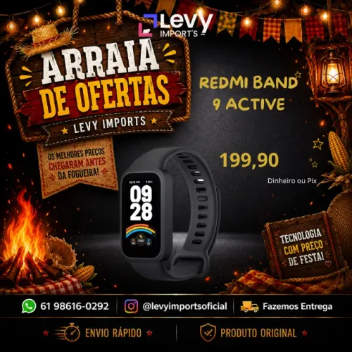 Smartwatch Redmi Band 9 Active