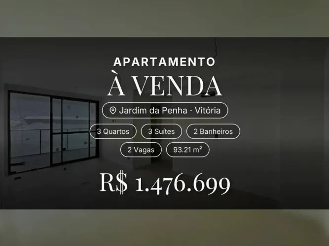 Apartamento em Jardim da Penha: 3 Suítes e Alto Padrão de Acabamento