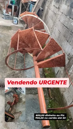 Escada Caracol 4M