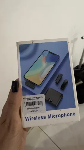 Microfone Lapela