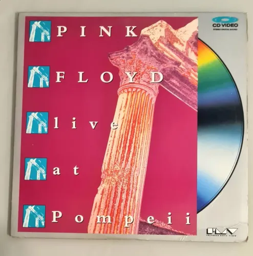 Laser Disc - Pink Floyd Live at Pompeii