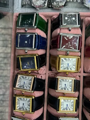 Relogio cartier tank louis unissex top