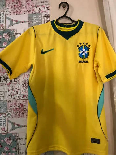 Camisa Brasil 1linha TAM P
