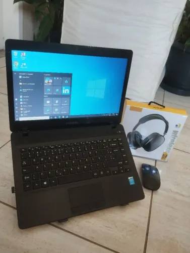 Oportunidade hj Samsung Core i3 5 geração Bateria Boa programas instalados windows