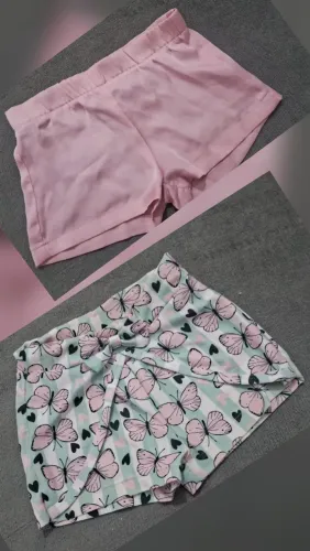 Dois short infantil veste 2 anos