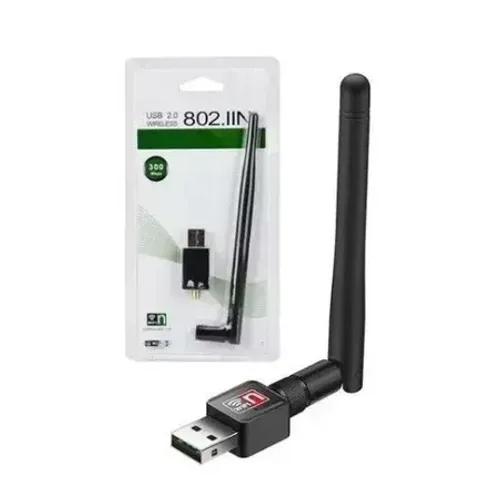 Adaptador Wifi Usb Wireless 1200mbps Com Antena Pc Notebook