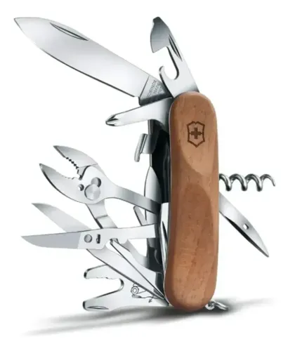 Canivete Victorinox Evowood S557 Nogueira 2.5221.s63 Walnut