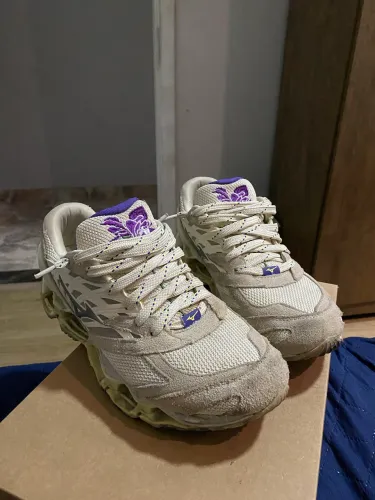 Mizuno Wave Prophecy Bege/Roxo