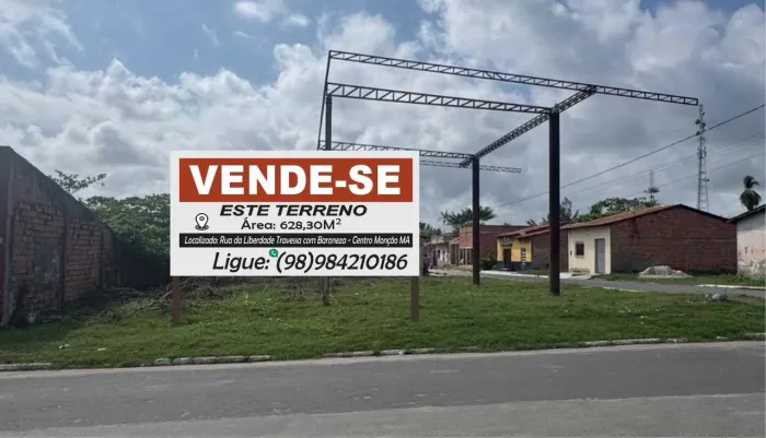 Terreno para posto de combustível no centro da cidade .