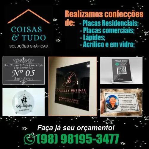 Placas personalizadas