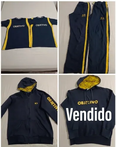 Uniforme do colégio OBJETIVO (M)