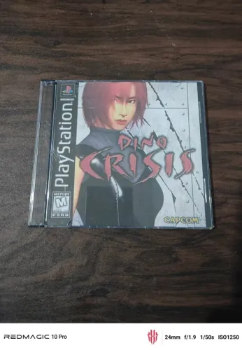 Game Ps1 Dino Crisis gravado