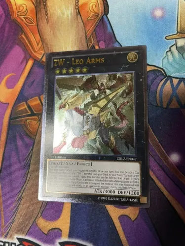 Yugioh!!! ZW - Leo Arms CBLZ-PT047 Ultimate Rare