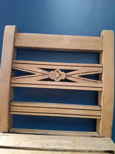 Banqueta alta de cedrinho rústica
