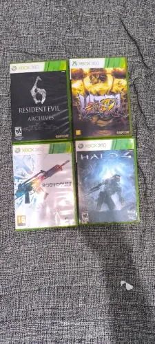 KIT. COM 4 JOGOS XBOX 360 EXCELENTE ESTADO