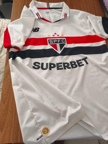 Camisa São Paulo FC I 24/25 Torcedor - Lucas 7