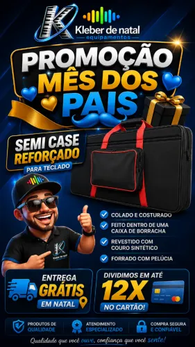 SEMI CASE PARA TECLADO REFORÇADO / ENTREGA GRATIS EM NATAL