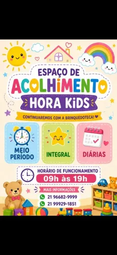 Espaço acolhimento hora kids