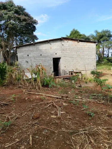 Chácara 2.000 m² com casa em construção e pomar formado e área verde