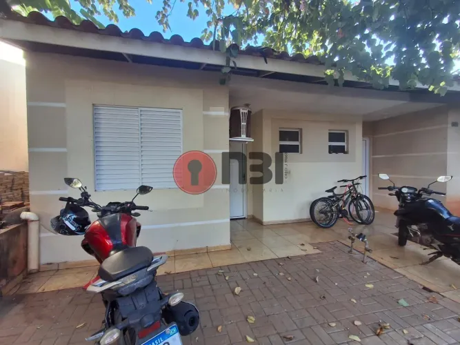 Casa para locação-Cond. P.Q Liberdade IV-sala-cozinha-churrasqueira-2 quartos