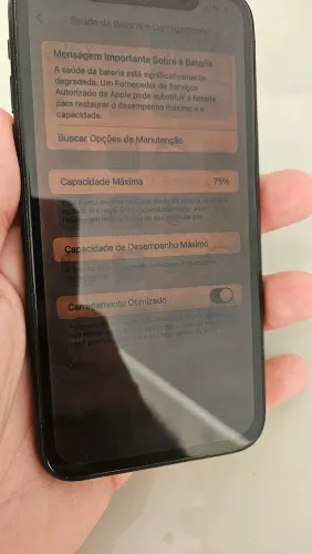 iPhone XR 128GB - Liga e Funciona - Tela com Defeito