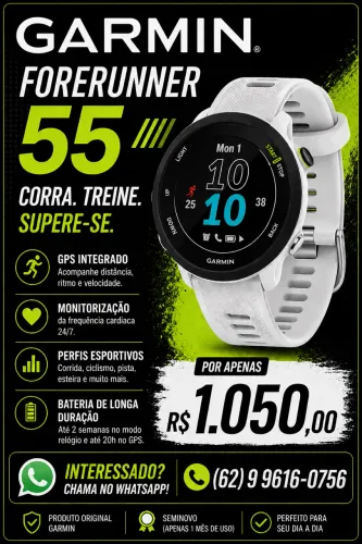 Relógio Garmin Forerunner 55