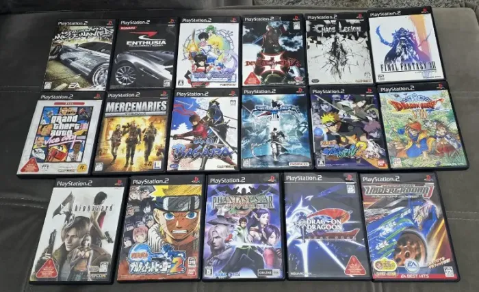 Lote Jogos Ps2 Japonês