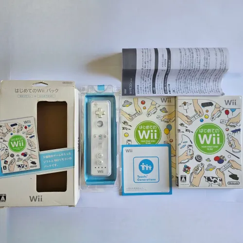 Your First Step To Wii Controle + Jogo Original Japonês em ótimo estado
