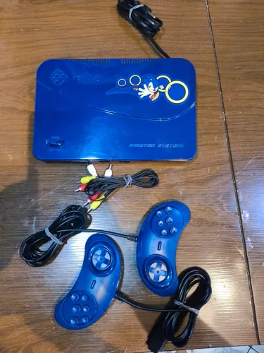 Master System Sonic - Original - Completo 132 jogos na memória