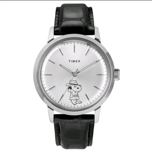 Timex Marlin Automático 40mm Snoopy - NOVO