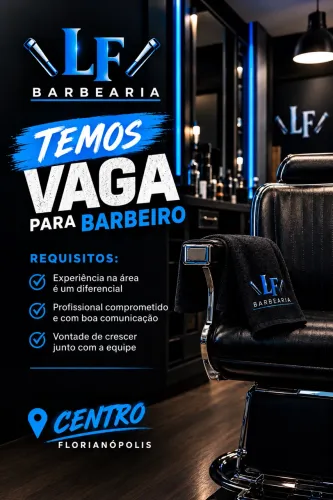Vaga para barbeiro