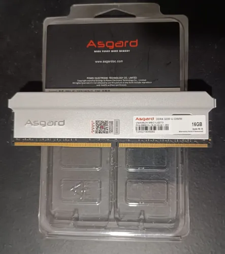 Memória Ram 1x16gb ddr4 3200mhz