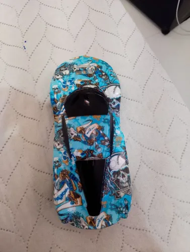 Carro azul de controle remoto