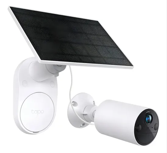 Câmera WiFi TP-Link Tapo C410 com painel solar - Electromundo Cor branca/preta
