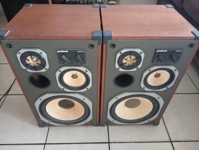 Par Caixas de Som Gradiente Master 67