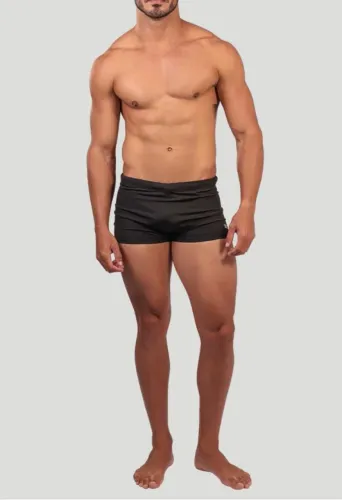 Sunga box preta Lycra 