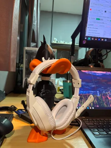 Suporte headset personalizado Patolino