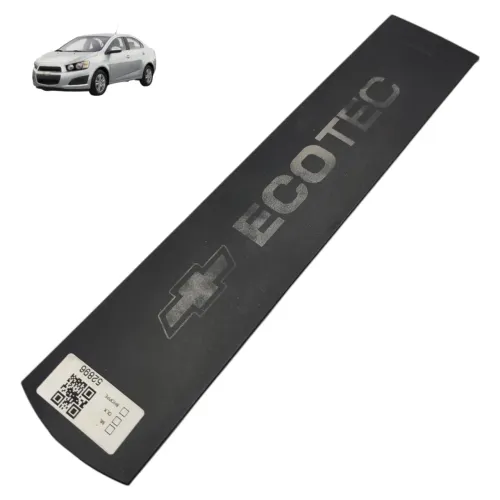 Tampa Capa Motor Ecotec Gm Sonic 2012 2013 2014 Preto
