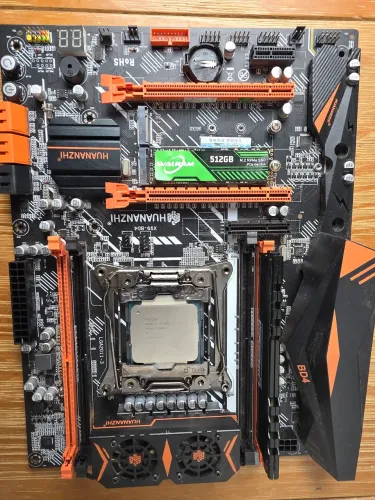 Placa Mãe Huananzhi X99 Bd4 Lga 2011-3 Ddr4 M RAM 24gb DDR4 3200 ssd 512gb nvme 2670v3