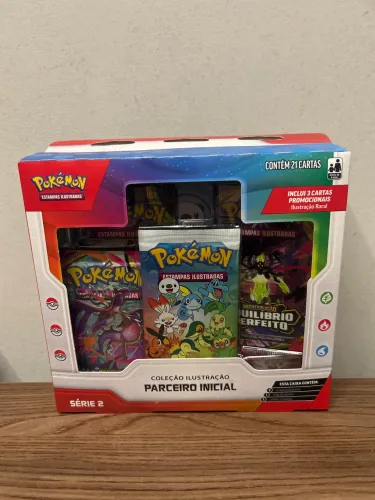 Box parceiro inicial série 2 lacrado Pokémon tcg