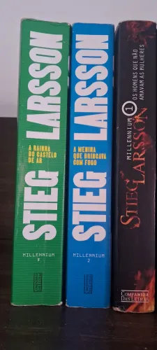 Livros trilogia Milenium