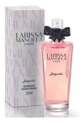 3 Mini Perfumes Jequiti LARISSA MANOELA " Laços " 25ml cada