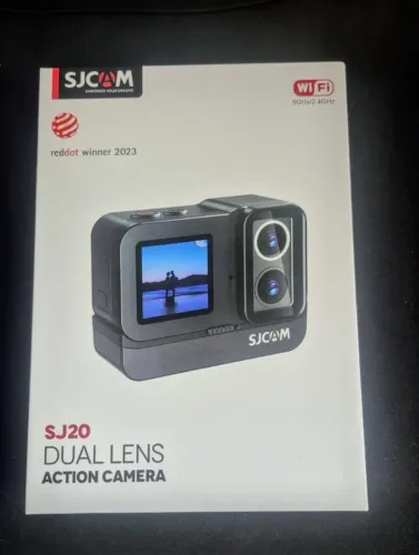 Câmera de Ação - À prova d?água SJCAM -SJ20 4K -Nunca usada