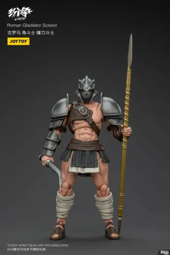 Boneco Articulado JoyToy Action Figure Joy Toy Roman Gladiator Scissor 1/18