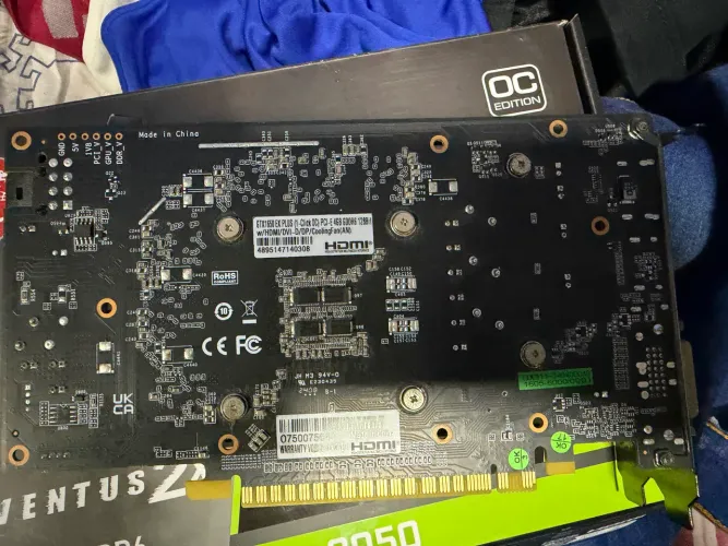 Vendo Placa de vídeo GTX 1650 4GB seminova e funcionando perfeitamente!